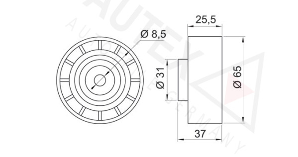 Rola ghidare/conducere, curea transmisie 654093 AUTEX - Transmisie - kit accesorii Rola ghidare/conducere, curea transmisie 654093 AUTEX - Transmisie - kit accesorii