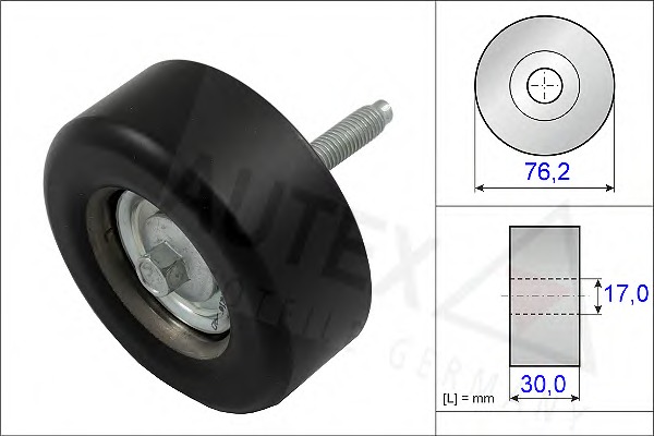 Rola ghidare/conducere, curea transmisie 654337 AUTEX - Transmisie - kit accesorii Rola ghidare/conducere, curea transmisie 654337 AUTEX - Transmisie - kit accesorii