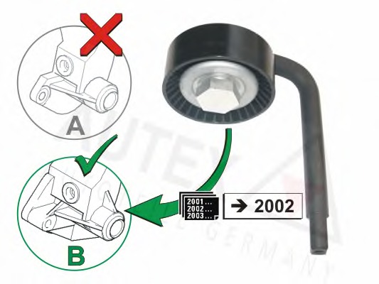 rola intinzator,curea transmisie 654463 AUTEX - Transmisie - kit accesorii rola intinzator,curea transmisie 654463 AUTEX - Transmisie - kit accesorii