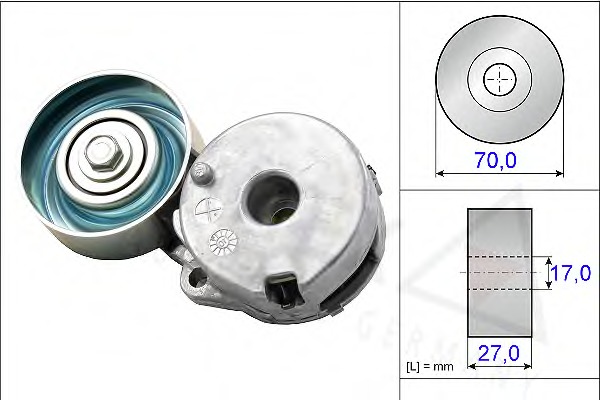 intinzator,curea transmisie 654812 AUTEX - Transmisie - kit accesorii intinzator,curea transmisie 654812 AUTEX - Transmisie - kit accesorii