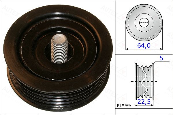 Rola ghidare/conducere, curea transmisie 654876 AUTEX - Transmisie - kit accesorii Rola ghidare/conducere, curea transmisie 654876 AUTEX - Transmisie - kit accesorii
