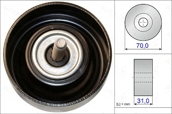 Rola ghidare/conducere, curea transmisie 654997 AUTEX - Transmisie - kit accesorii Rola ghidare/conducere, curea transmisie 654997 AUTEX - Transmisie - kit accesorii