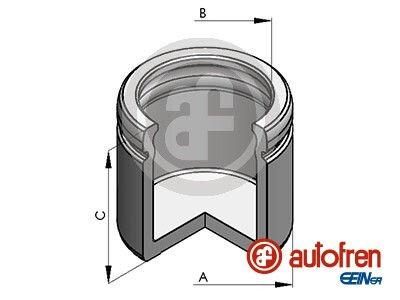 Piston, etrier frana D025188 AUTOFREN SEINSA - Etrier