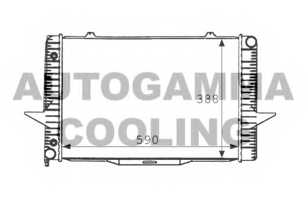 Radiator, racire motor 101282 AUTOGAMMA - Radiator apa/piese Radiator, racire motor 101282 AUTOGAMMA - Radiator apa/piese