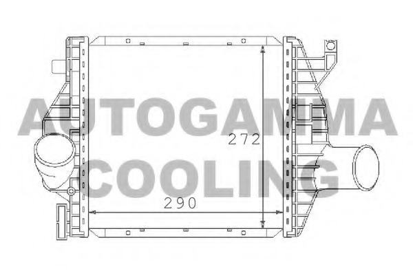 Intercooler, compresor 101507 AUTOGAMMA - Turbocompressor Intercooler, compresor 101507 AUTOGAMMA - Turbocompressor