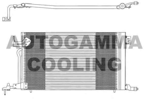 Condensator, climatizare 101596 AUTOGAMMA - Radiator clima Condensator, climatizare 101596 AUTOGAMMA - Radiator clima