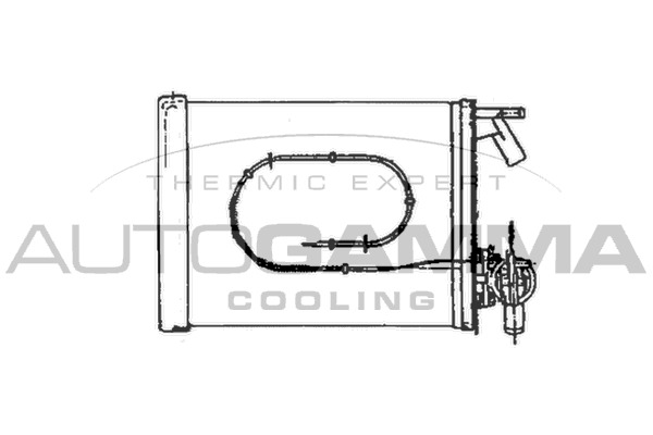 Schimbator caldura, incalzire habitaclu 101628 AUTOGAMMA - Radiator incalzire interior Schimbator caldura, incalzire habitaclu 101628 AUTOGAMMA - Radiator incalzire interior