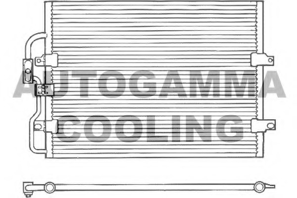 Condensator, climatizare 101706 AUTOGAMMA - Radiator clima Condensator, climatizare 101706 AUTOGAMMA - Radiator clima