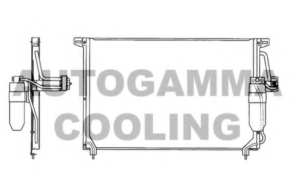 Condensator, climatizare 101714 AUTOGAMMA - Radiator clima Condensator, climatizare 101714 AUTOGAMMA - Radiator clima