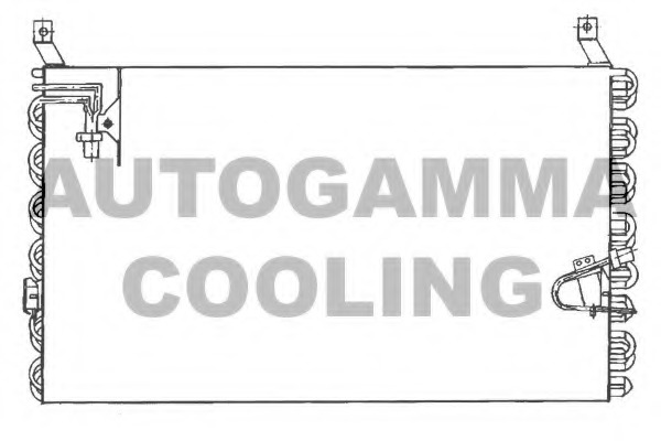 Condensator, climatizare 101723 AUTOGAMMA - Radiator clima Condensator, climatizare 101723 AUTOGAMMA - Radiator clima