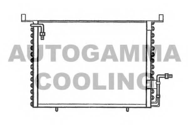 Condensator, climatizare 101725 AUTOGAMMA - Radiator clima Condensator, climatizare 101725 AUTOGAMMA - Radiator clima