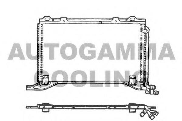 Condensator, climatizare 101731 AUTOGAMMA - Radiator clima Condensator, climatizare 101731 AUTOGAMMA - Radiator clima