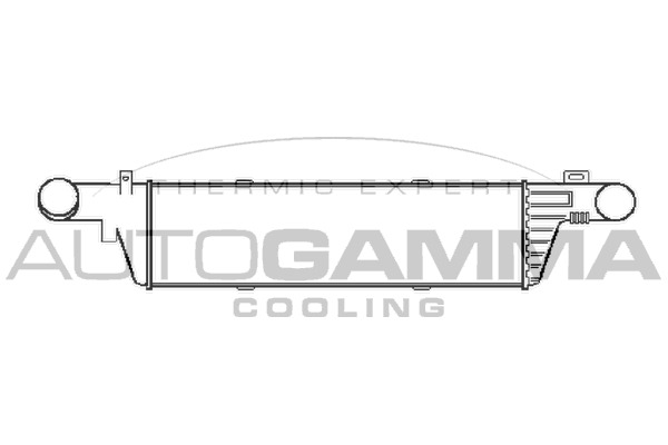 Intercooler, compresor 102018 AUTOGAMMA - Turbocompressor Intercooler, compresor 102018 AUTOGAMMA - Turbocompressor