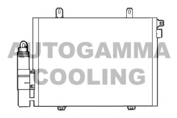 Condensator, climatizare 102561 AUTOGAMMA - Radiator clima Condensator, climatizare 102561 AUTOGAMMA - Radiator clima