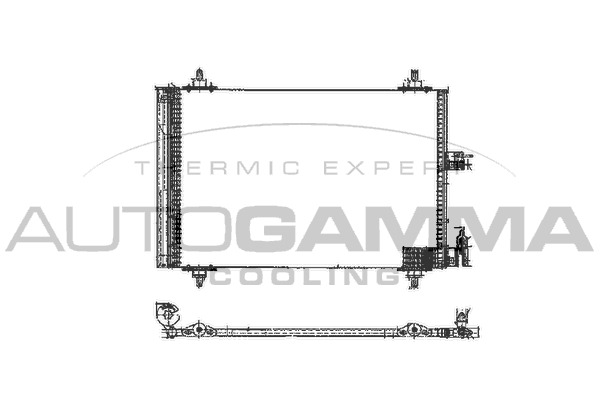 Condensator, climatizare 102627 AUTOGAMMA - Radiator clima Condensator, climatizare 102627 AUTOGAMMA - Radiator clima