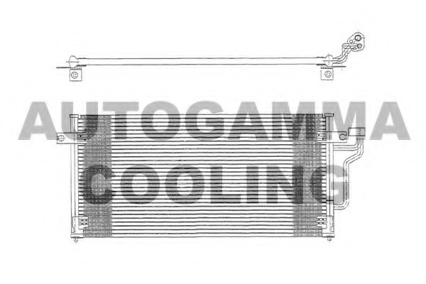 Condensator, climatizare 102711 AUTOGAMMA - Radiator clima Condensator, climatizare 102711 AUTOGAMMA - Radiator clima