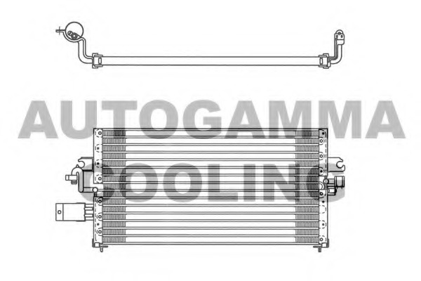 Condensator, climatizare 102725 AUTOGAMMA - Radiator clima Condensator, climatizare 102725 AUTOGAMMA - Radiator clima
