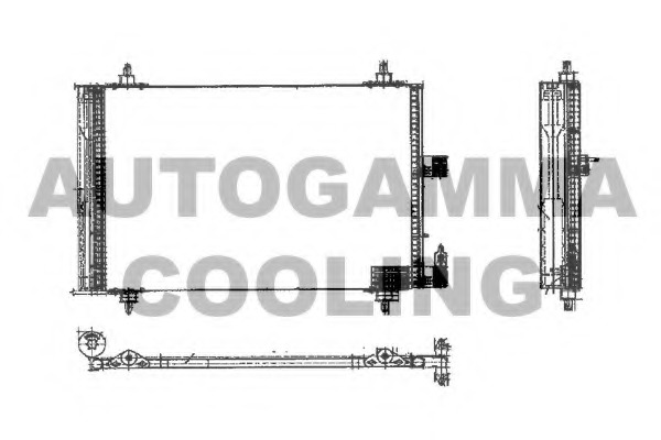 Condensator, climatizare 102748 AUTOGAMMA - Radiator clima Condensator, climatizare 102748 AUTOGAMMA - Radiator clima
