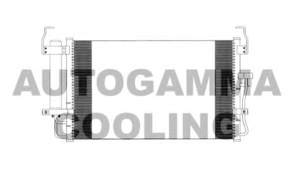 Condensator, climatizare 103312 AUTOGAMMA - Radiator clima Condensator, climatizare 103312 AUTOGAMMA - Radiator clima