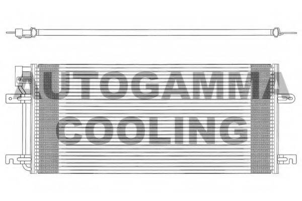 Condensator, climatizare 103321 AUTOGAMMA - Radiator clima Condensator, climatizare 103321 AUTOGAMMA - Radiator clima