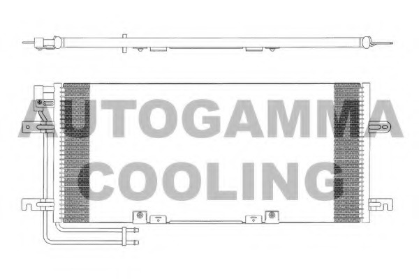 Condensator, climatizare 103322 AUTOGAMMA - Radiator clima Condensator, climatizare 103322 AUTOGAMMA - Radiator clima