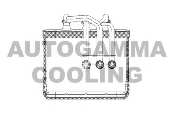 Schimbator caldura, incalzire habitaclu 103396 AUTOGAMMA - Radiator incalzire interior Schimbator caldura, incalzire habitaclu 103396 AUTOGAMMA - Radiator incalzire interior