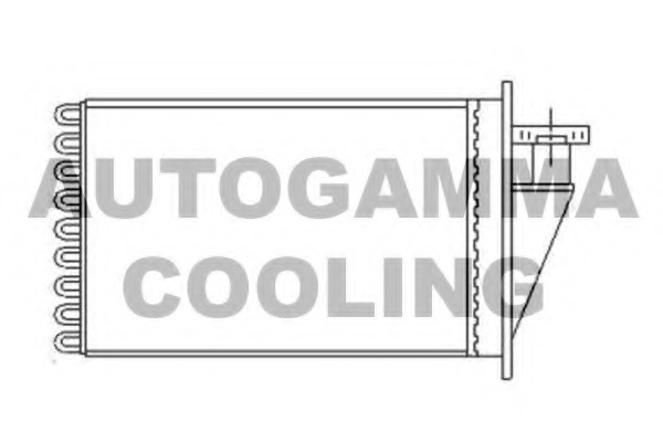 Schimbator caldura, incalzire habitaclu 103409 AUTOGAMMA - Schimbator caldura Schimbator caldura, incalzire habitaclu 103409 AUTOGAMMA - Schimbator caldura