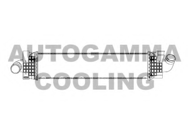 Intercooler, compresor 103425 AUTOGAMMA - Turbocompressor Intercooler, compresor 103425 AUTOGAMMA - Turbocompressor