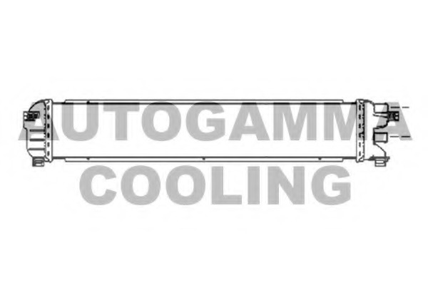 Radiator, racire motor 103456 AUTOGAMMA - Radiator apa/piese
