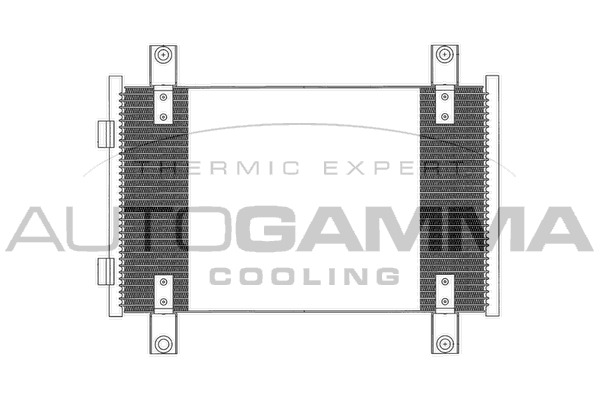 Condensator, climatizare 103574 AUTOGAMMA - Radiator clima Condensator, climatizare 103574 AUTOGAMMA - Radiator clima