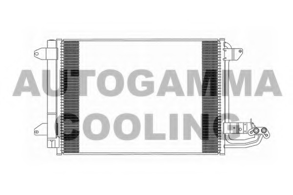 Condensator, climatizare 103615 AUTOGAMMA - Radiator clima Condensator, climatizare 103615 AUTOGAMMA - Radiator clima