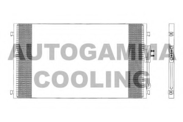 Condensator, climatizare 103618 AUTOGAMMA - Radiator clima Condensator, climatizare 103618 AUTOGAMMA - Radiator clima