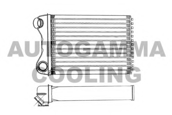 Schimbator caldura, incalzire habitaclu 103635 AUTOGAMMA - Schimbator caldura Schimbator caldura, incalzire habitaclu 103635 AUTOGAMMA - Schimbator caldura