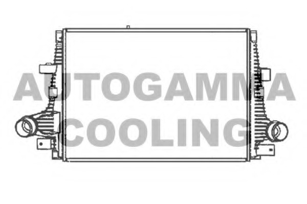 Intercooler, compresor 103716 AUTOGAMMA - Turbocompressor Intercooler, compresor 103716 AUTOGAMMA - Turbocompressor
