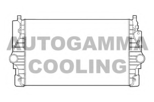 Intercooler, compresor 103753 AUTOGAMMA - Turbocompressor Intercooler, compresor 103753 AUTOGAMMA - Turbocompressor