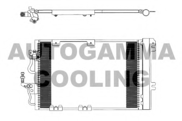 Condensator, climatizare 103829 AUTOGAMMA - Radiator clima Condensator, climatizare 103829 AUTOGAMMA - Radiator clima