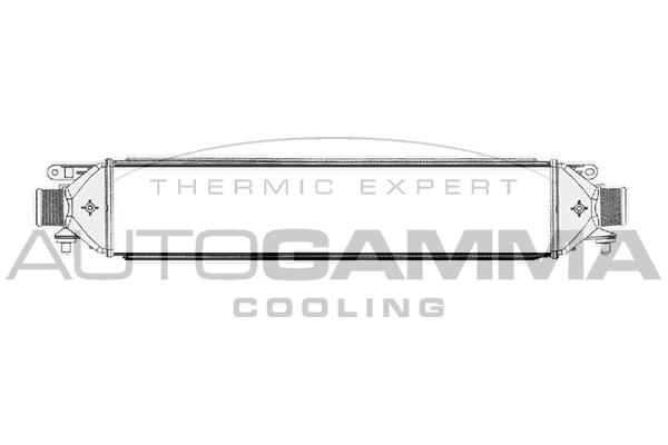 Intercooler, compresor 103993 AUTOGAMMA - Turbocompressor Intercooler, compresor 103993 AUTOGAMMA - Turbocompressor