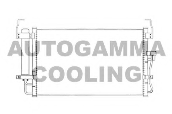 Condensator, climatizare 104100 AUTOGAMMA - Radiator clima Condensator, climatizare 104100 AUTOGAMMA - Radiator clima