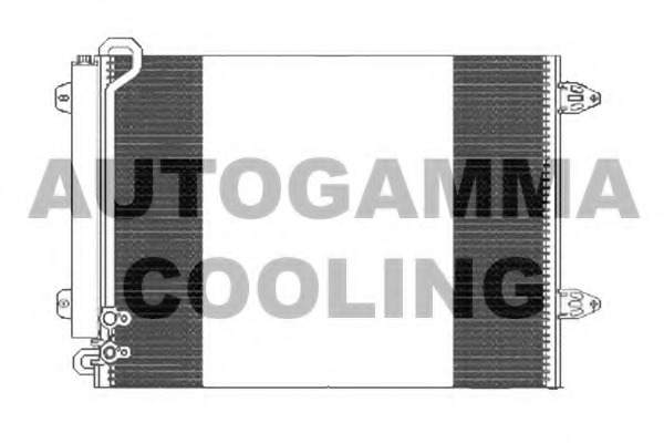 Condensator, climatizare 104129 AUTOGAMMA - Radiator clima Condensator, climatizare 104129 AUTOGAMMA - Radiator clima