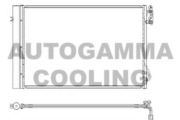 Condensator, climatizare 104775 AUTOGAMMA - Radiator clima Condensator, climatizare 104775 AUTOGAMMA - Radiator clima