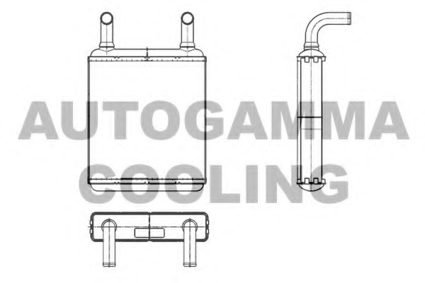Schimbator caldura, incalzire habitaclu 104817 AUTOGAMMA - Schimbator caldura Schimbator caldura, incalzire habitaclu 104817 AUTOGAMMA - Schimbator caldura