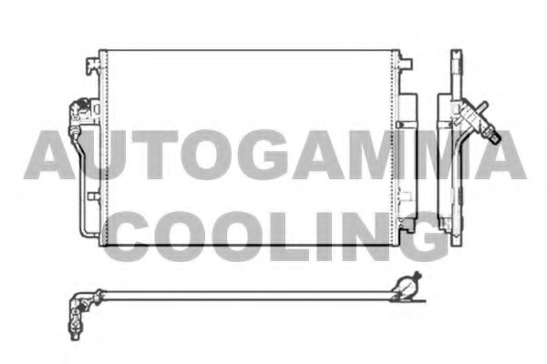 Condensator, climatizare 104912 AUTOGAMMA - Radiator clima Condensator, climatizare 104912 AUTOGAMMA - Radiator clima