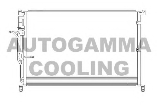 Condensator, climatizare 104945 AUTOGAMMA - Radiator clima Condensator, climatizare 104945 AUTOGAMMA - Radiator clima