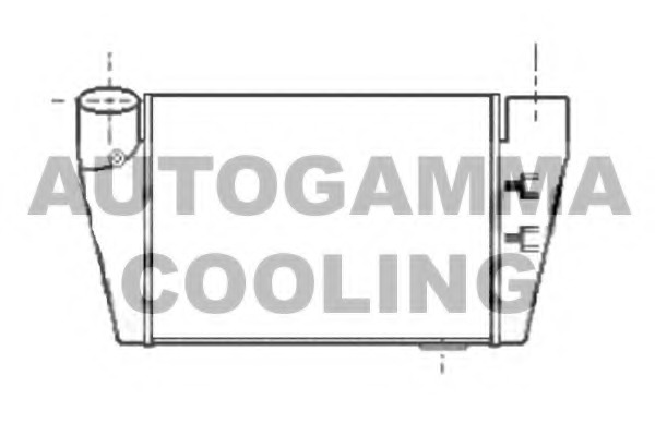 Intercooler, compresor 104961 AUTOGAMMA - Turbocompressor Intercooler, compresor 104961 AUTOGAMMA - Turbocompressor