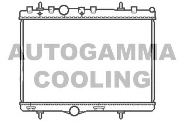 Radiator, racire motor 105040 AUTOGAMMA - Radiator apa/piese Radiator, racire motor 105040 AUTOGAMMA - Radiator apa/piese