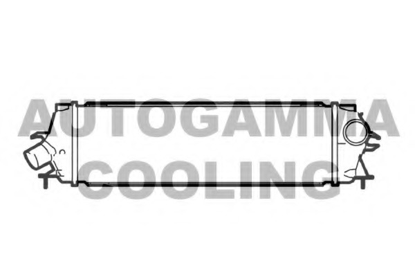 Intercooler, compresor 105144 AUTOGAMMA - Turbocompressor Intercooler, compresor 105144 AUTOGAMMA - Turbocompressor