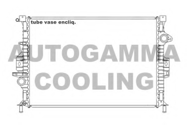 Radiator, racire motor 105206 AUTOGAMMA - Radiator apa/piese Radiator, racire motor 105206 AUTOGAMMA - Radiator apa/piese