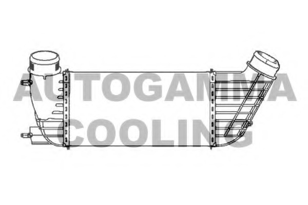 Intercooler, compresor 105253 AUTOGAMMA - Turbocompressor Intercooler, compresor 105253 AUTOGAMMA - Turbocompressor