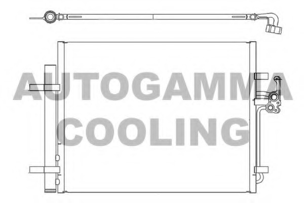 Condensator, climatizare 105308 AUTOGAMMA - Radiator clima Condensator, climatizare 105308 AUTOGAMMA - Radiator clima