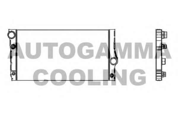 Radiator, racire motor 105311 AUTOGAMMA - Radiator apa/piese Radiator, racire motor 105311 AUTOGAMMA - Radiator apa/piese